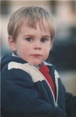 Andrew as a young boy