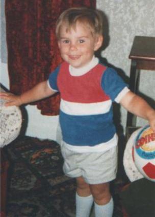 Andrew aged 3