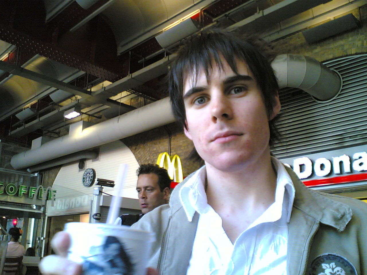 Andrew at Waterloo Station