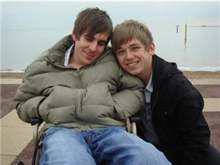 Andy and Owen (Andy has only 12 weeks to live)