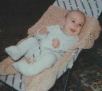 Andrew as a baby