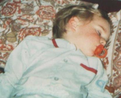 Andrew as toddler 1984