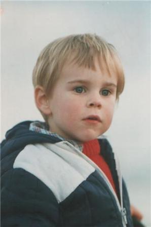 Andrew at school aged 5