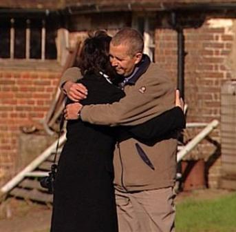 Christine and David Bee at Pitsham Farm