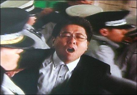 MBC TV Producer being arrested